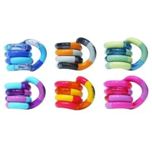 Le jouet antistress classique Tangle pour enfants aide à s’agiter sans but pour améliorer la concentration et la concentration pendant les devoirs ou en classe.