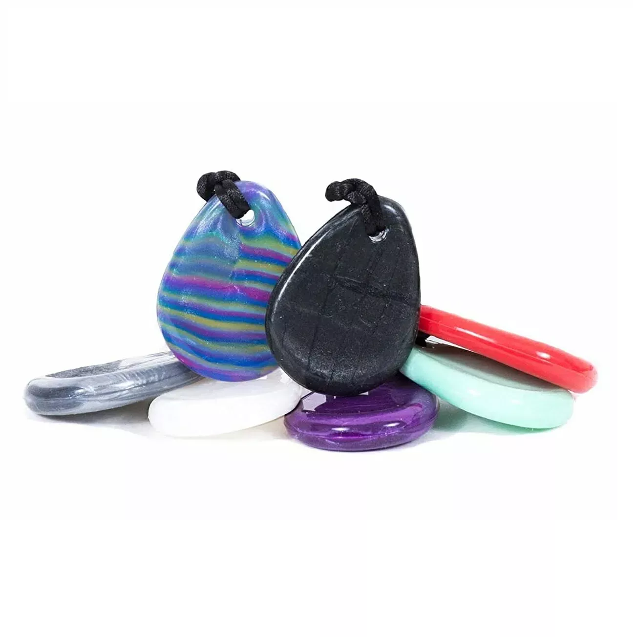 Chewigem Raindrop est un magnifique collier de dentition pour enfants et adultes. Cette chaîne à mâcher convient aux besoins de mastication moyens.