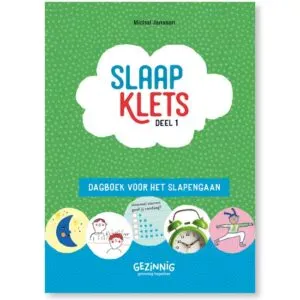 Met het boek slaapklets help je samen met je kind de dag doornemen en fijn af te sluiten