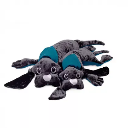 Le chien lesté de Manimo peut être utilisé comme poids au coucher pour aider votre enfant à se détendre au lit.