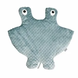 Manta la raie d’Oliz est un jouet en peluche lesté que l’on met sur le haut du corps pour se détendre au coucher. Efficace pour les troubles du sommeil, la démence.