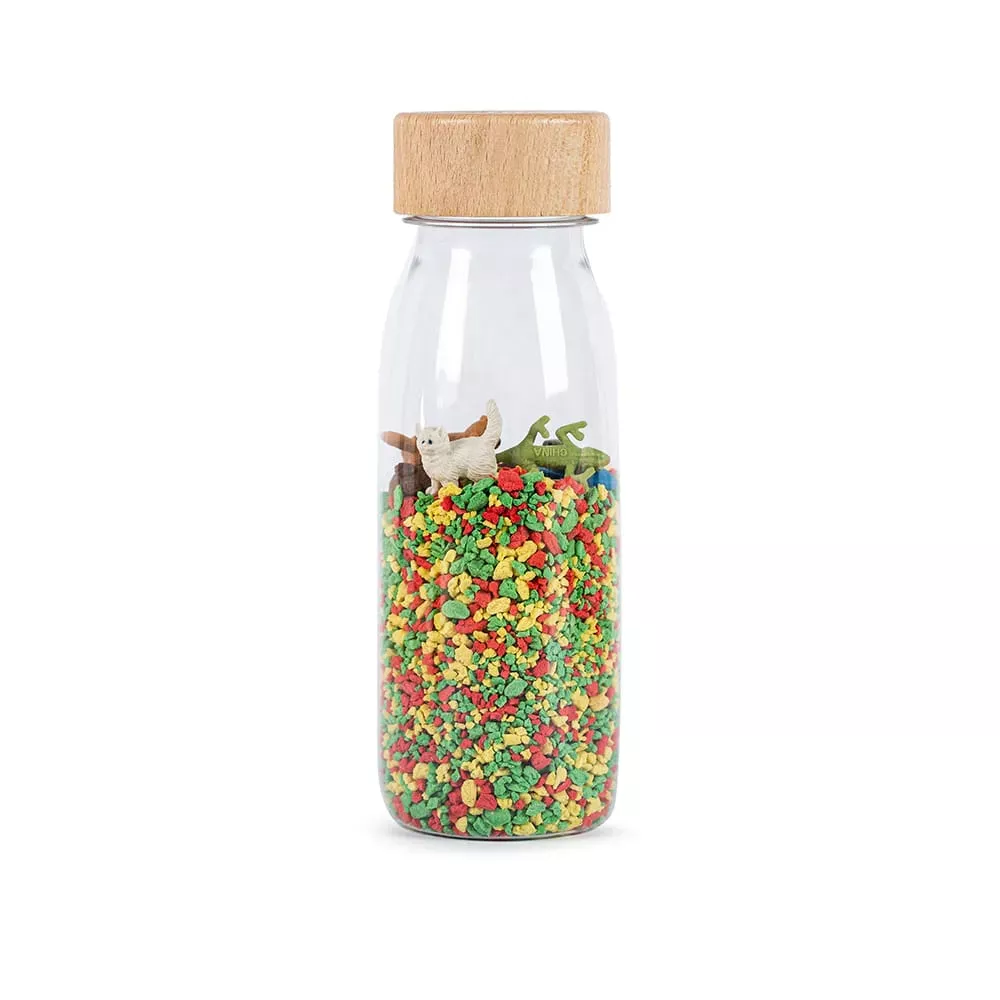 Petit Boum Spy Bottle Pets, laissez votre enfant découvrir les animaux dans cette bouteille sensorielle