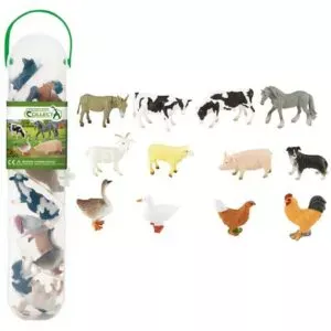 Mini animaux,collectionner des mini-animaux,figurines de jeu,pièces mobiles,table thématique