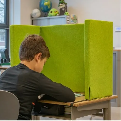 L’écran de concentration réduit les stimuli de distraction tels que le mouvement et le bruit et est un outil parfait pour ceux qui ont du mal à se concentrer.