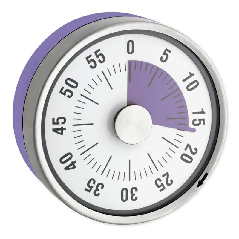 Timetex timer est un outil utile pour apprendre aux enfants à gérer le temps. Terminez une tâche ou une activité dans un certain laps de temps. Utilisez cette minuterie magnétique à l’école ou à la maison