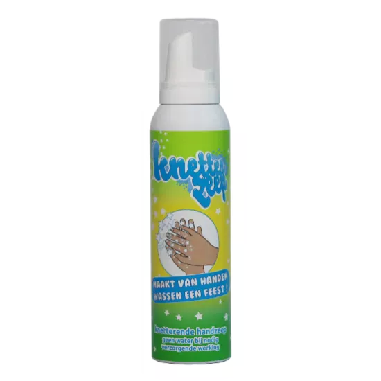 Le savon crépitant transforme le lavage des mains en une fête. Beaucoup d’enfants trouvent le crépitement du savon pour les mains une véritable expérience et aiment se laver les mains !