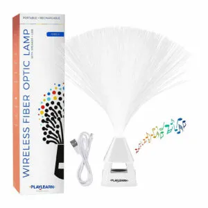 La lampe en fibre de verre avec haut-parleur convient aux enfants atteints de TDAH et d’autisme pour se déstimuler. Matériel approprié pour une utilisation dans une salle de snoezel.