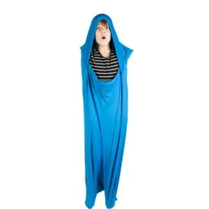 Le snuggle huggle ou body sock est un sac d’exercice élastique pour chercher des stimuli ou trouver la paix