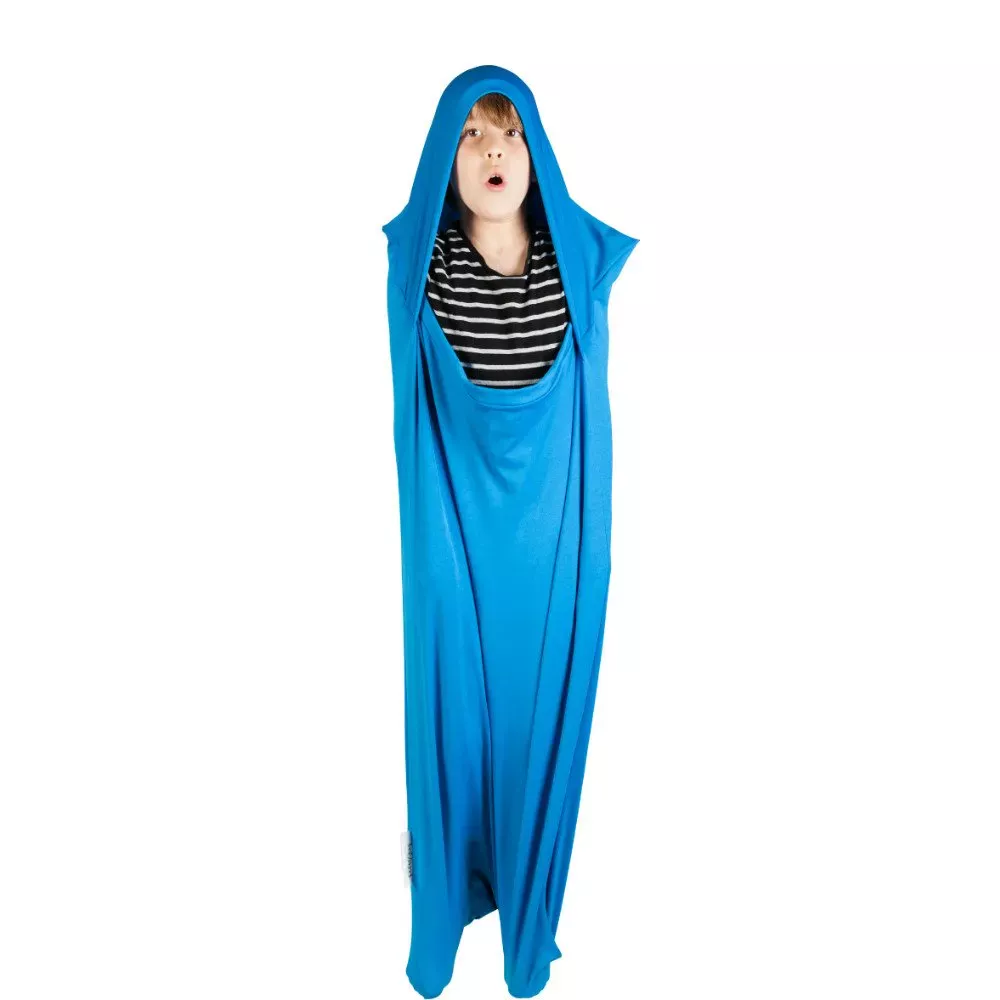 Le snuggle huggle ou body sock est un sac d’exercice élastique pour chercher des stimuli ou trouver la paix