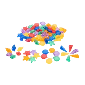 Faites entrer les merveilles de l’océan dans votre maison et laissez vos enfants améliorer leur créativité et leur plaisir d’apprentissage avec ces coquillages transparents.