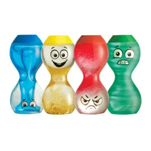 Découvrez la magie des émotions avec nos flacons sensoriels envoûtants ! Qu’il s’agisse de joie, de tristesse, de colère ou de peur, cet ensemble de quatre bouteilles offre aux enfants une façon colorée et engageante d’explorer et d’exprimer leurs sentiments.