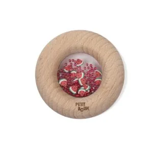 Beignet pastèque Petit Boum, jouet sensoriel idéal pour les plus petits ou pour les enfants en situation de handicap.