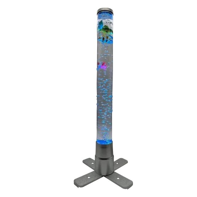 Le tube de snoezel avec poisson (modèle de table) est parfait pour toute salle de bain, salle de classe ou environnement domestique.