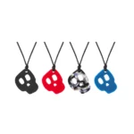 Les chaînes à mâcher Chewigem Skull sont des bijoux à mâcher cool pour les enfants ayant des besoins de mastication légers. Le crâne est lisse d’un côté et de l’autre côté, il est équipé de clous pour une stimulation sensorielle supplémentaire dans la région de la bouche. Cette chaîne à mâcher est populaire auprès des garçons!