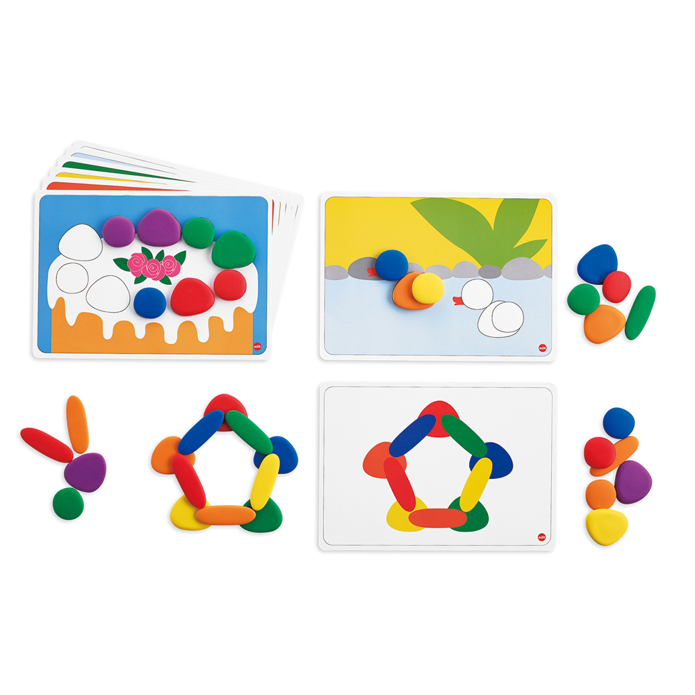 Rainbow Pebbles – Jouet sensoriel éducatif pour enfants Stimulez la motricité fine, la reconnaissance des couleurs et la créativité de manière ludique avec Rainbow Pebbles. Ce jouet coloré et tactile est idéal pour les jeunes enfants et adapté à l’éducation spécialisée. Parfait pour le jeu sensoriel, la construction, le tri et l’apprentissage avec les mains.