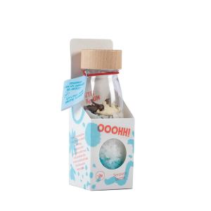 Petit boum flacon espion antarctique. Deze sensorische fles geeft een indruk van het leven op de noordpool en de zuidpool. Schud en ontdek de pooldieren