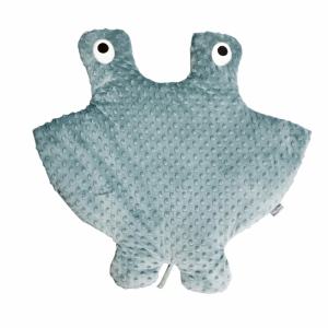 Manta de rog van Oliz is een verzwaarde knuffel die je op je bovenlichaam legt om tot rust te komen bij het slapen gaan. Effectief bij slaapproblemen, dementie.