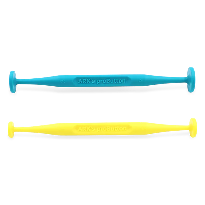 Les boutons Ark Pro sont des outils pour s’entraîner à fermer les lèvres et à pratiquer la motricité orale