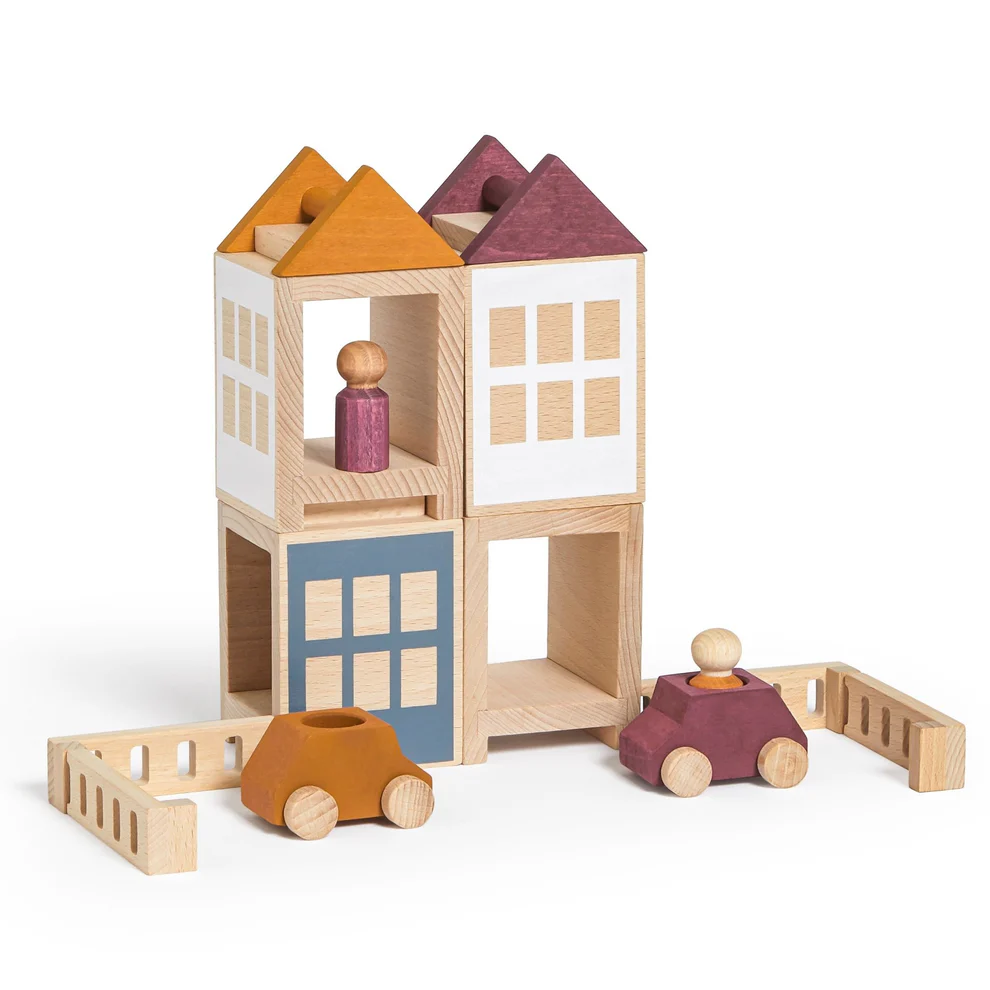 Que se passe-t-il lorsqu’un enfant non seulement joue, mais apprend, construit et donne vie à des histoires ? Alors tu as Lubu Town Maxi entre tes mains. Ce kit de jeu en bois n’est pas qu’un jouet ; C’est une invitation à découvrir, fantasmer et créer sans fin.