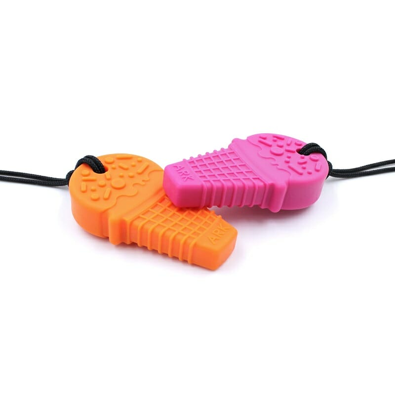 La crème glacée à la chaîne de morsures d’ark therapeutic est populaire auprès des enfants, une bonne alternative pour les enfants qui mâchent des vêtements ou se mordent les ongles.
