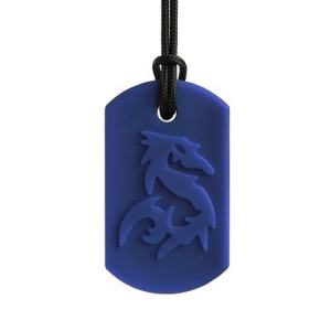 la chaîne de morsure de dragon est une chaîne de mastication dure pour les garçons ayant des besoins de mastication de la marque ark therapeutic.