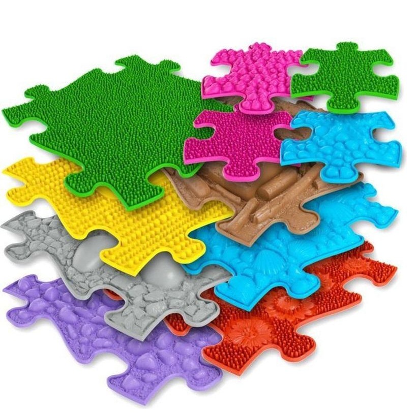 Les tapis à puzzles Muffik sont un excellent moyen de motiver les enfants à bouger à l’intérieur comme à l’extérieur