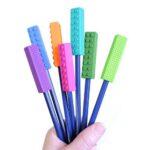 Ces bouchons de crayon d’ARK sont la solution parfaite pour les enfants et les adultes qui mâchent des crayons. Les bouchons à mâcher ont des goujons pour les stimuli extrasensoriels