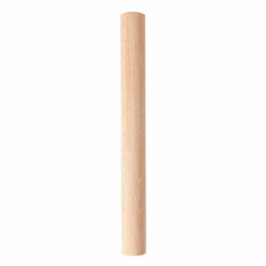 rouleau en bois de la marque Creall pour aplatir l’argile. Agréable en combinaison avec nos timbres à motifs.