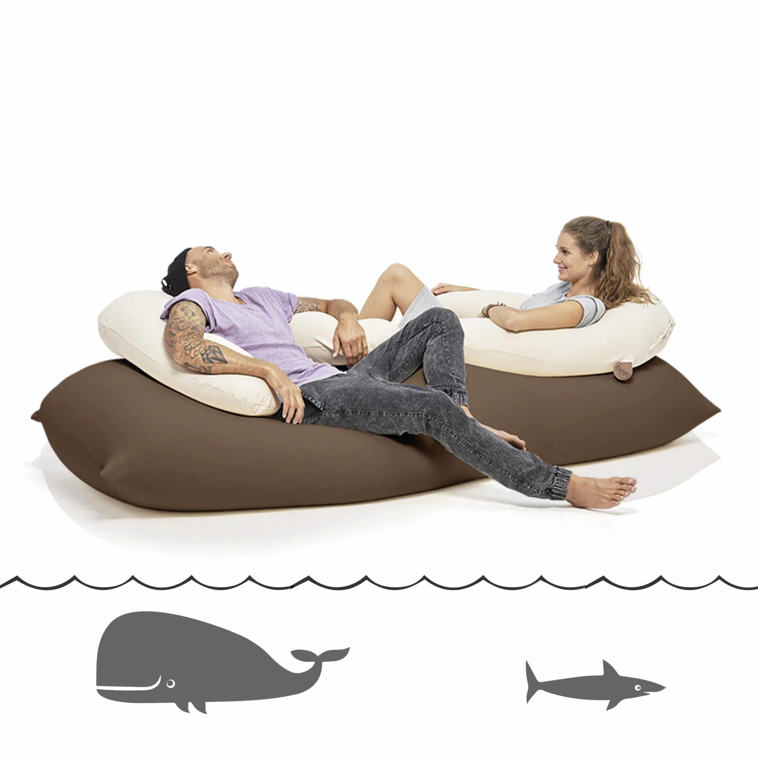 Le Baloo de Terapy est un pouf ergonomique et multifonctionnel qui s’adapte parfaitement à votre corps.
