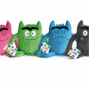 Apportez l’histoire du monstre de couleur à l’imagination avec les câlins éponymes. Agréable d’utiliser le doudou monstre de couleur de manière ludique à l’école ou dans un cadre thérapeutique.