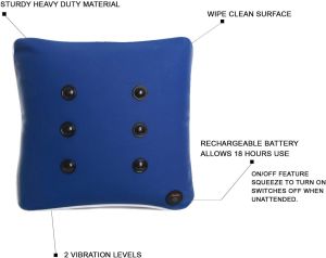 coussin de massage par vibration, aide le corps et l’esprit à se détendre et à déstimuler