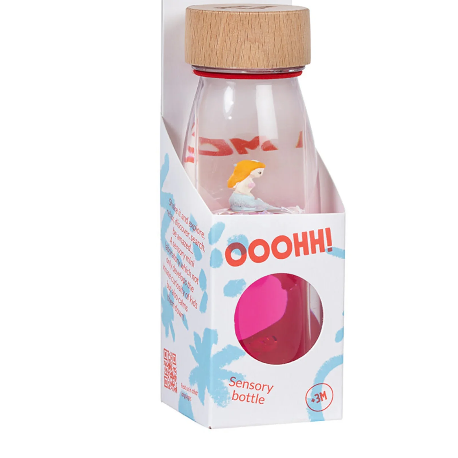 Petit Boum Move Sea Sparkle est une bouteille sensorielle magique pour les filles