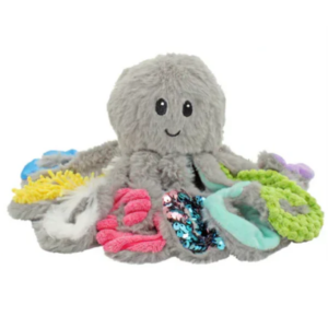Quiggly la pieuvre sensorielle est spécialement conçue pour offrir aux enfants une expérience sensorielle unique.