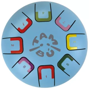 Le TAMBU baby Tongue Drum vous laissera envoûter par les sons doux ! Parfait pour les enfants, les débutants et les mélomanes qui veulent découvrir la musique de manière détendue.