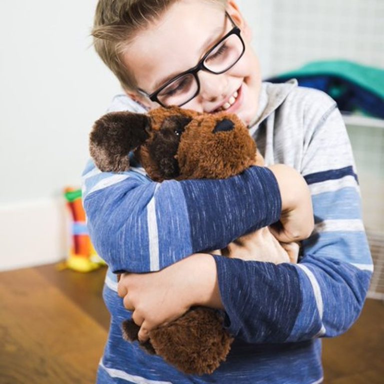 Le coussin lesté pour chiot de 2,3 kg fournit une stimulation apaisante par pression profonde, spécialement conçue pour réduire l’anxiété et l’anxiété.