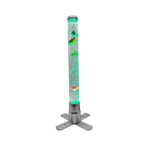 Le tube de snoezel avec poisson (modèle de table) est parfait pour toute salle de bain, salle de classe ou environnement domestique.