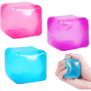 Cube sensoriel Squishy Cube pour réduire le stress, se concentrer et relaxer, adapté aux enfants et aux adultes