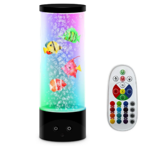 Lampe à sieste avec poisson NEMO en mouvement et éclairage LED apaisant