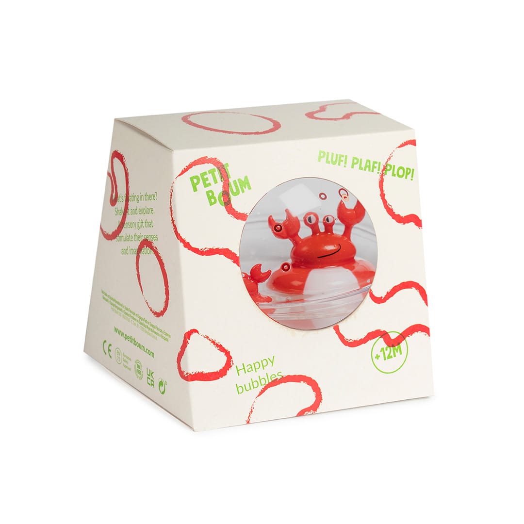 Petite Boum Happy Bubbles balle sensorielle – stimule le développement sensoriel