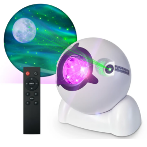 Projecteur de ciel pour enfants – étoiles, lune et aurores boréales dans la chambre