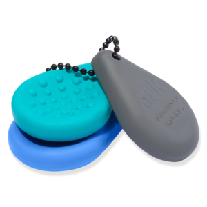 Un porte-clés compact avec différentes textures pour le soutien sensoriel de l’autisme, du TDAH et du traitement des stimulos. Discret et pratique.