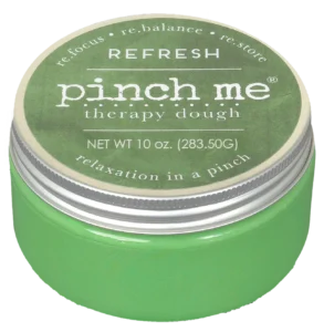 Malléable pince mon aromatheraputty avec une odeur fraîche. Ça aide à la relaxation, à la concentration et au traitement des stimuli. Idéal pour une réinitialisation rapide.